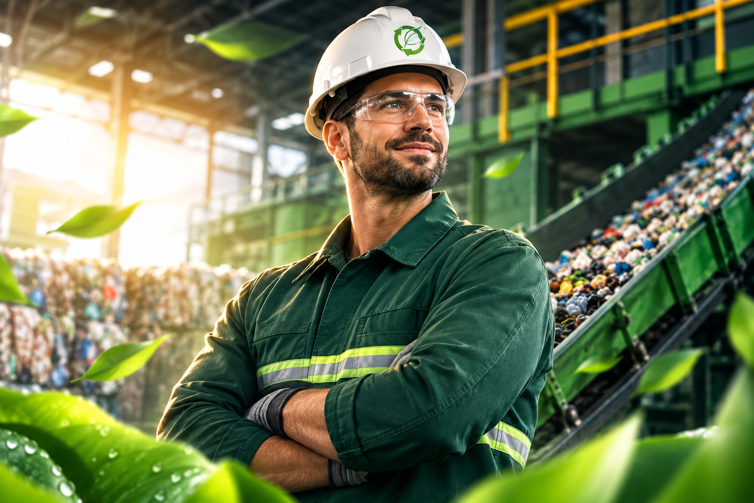 Operação industrial da Resíduos Green Ambiental